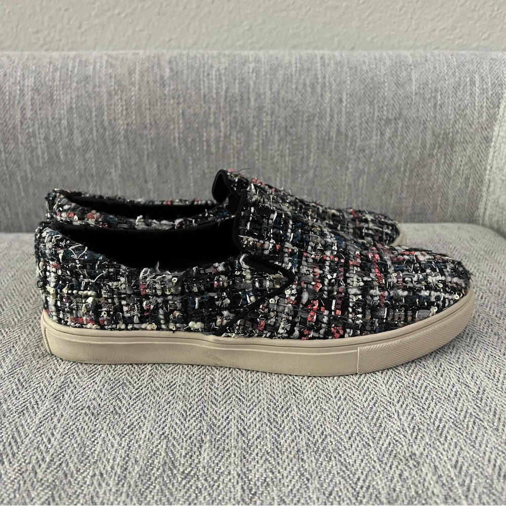 Steve Madden ecentrcq tweed sneaker sz 8